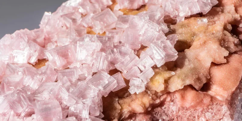 Pink Halite Cluster - 639