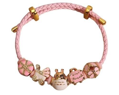 Sweet Totoro-Inspired Charm Bangle