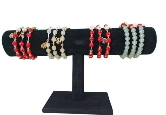 Auspicious Gemstone Stacking Bracelets